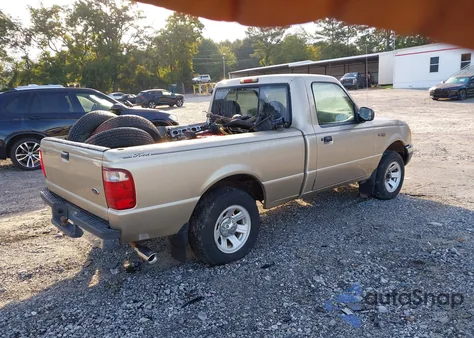 2002 Ford Ranger Xl/Xlt из США, поврежденный, VIN 1FTYR10D62PA66600